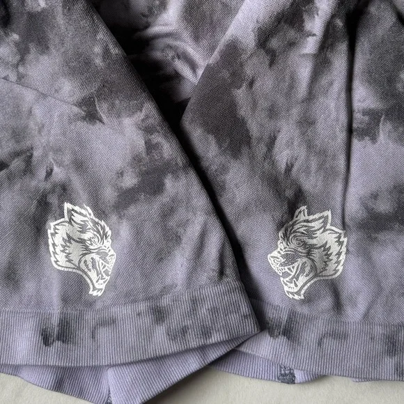 DARC SPORT IYKYK Everson Dual Wolf Purple Grey Marble shorts 162/500 size small - Picture 2 of 6